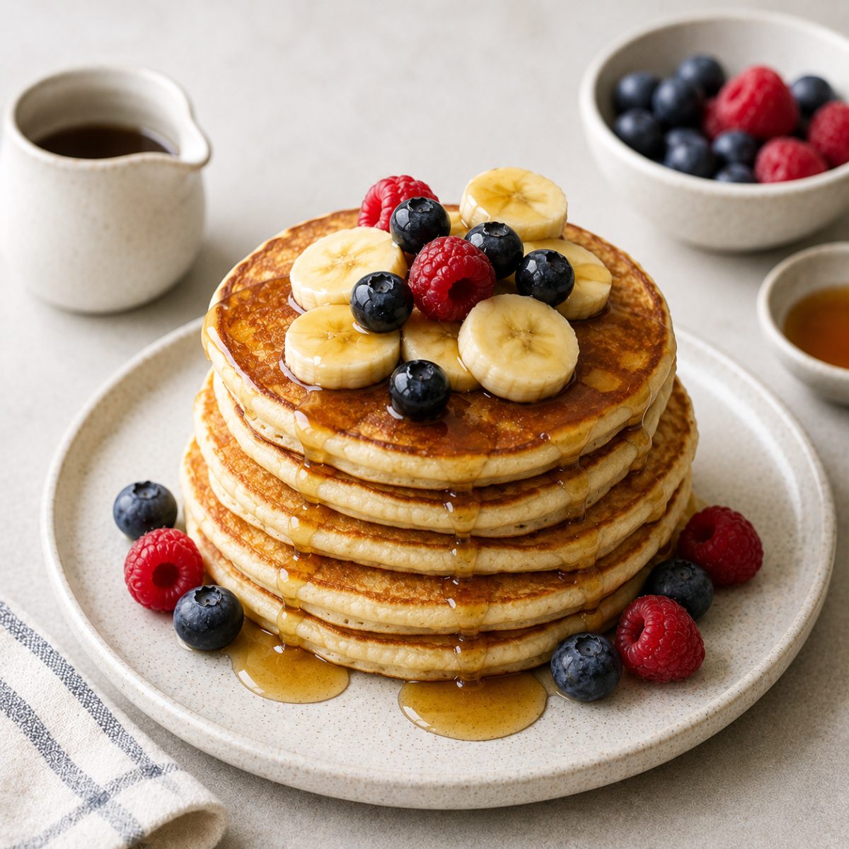 Wegańskie pancakes