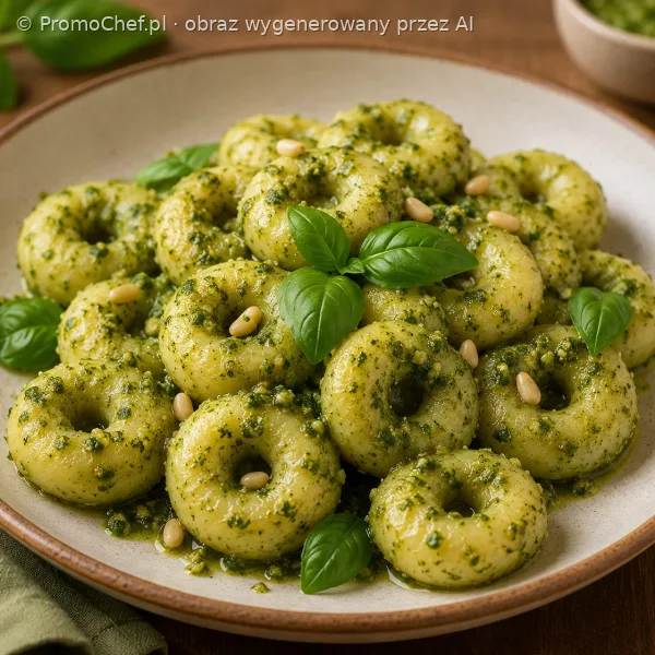 Kluseczki z pesto pietruszkowym