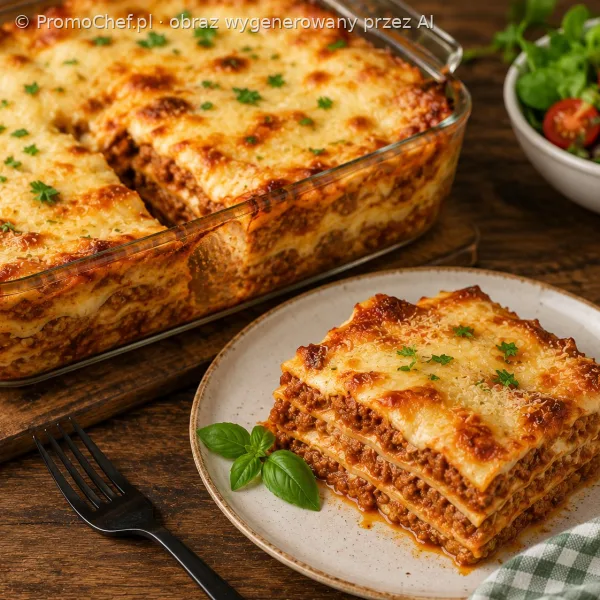 Mięsna lasagne