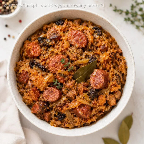 Bigos z kiełbasą