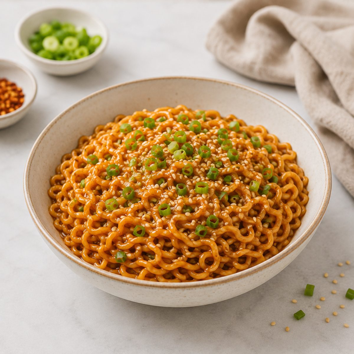 Orzechowy ramen