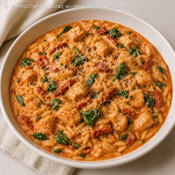 Marry me orzo z kurczakiem