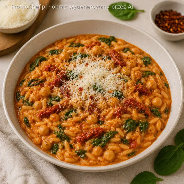 Marry me orzo z ciecierzycą